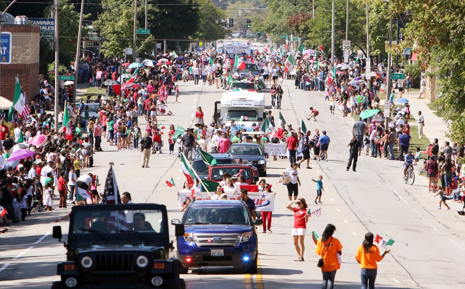 Mark Kodiak Ukena Waukegan's Annual Fiestas Patrias Parade