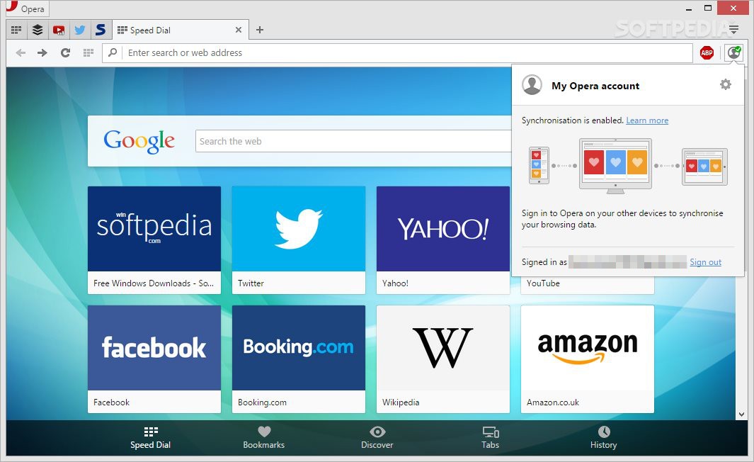 opera browser for vista
