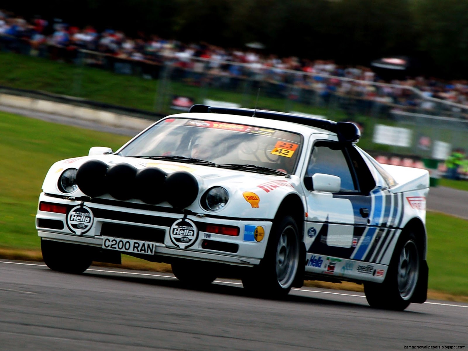 Ford RS200 Rally Car