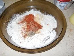 mix-flour-with-spices