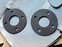 MG ZR Rover 25 wheel spacers