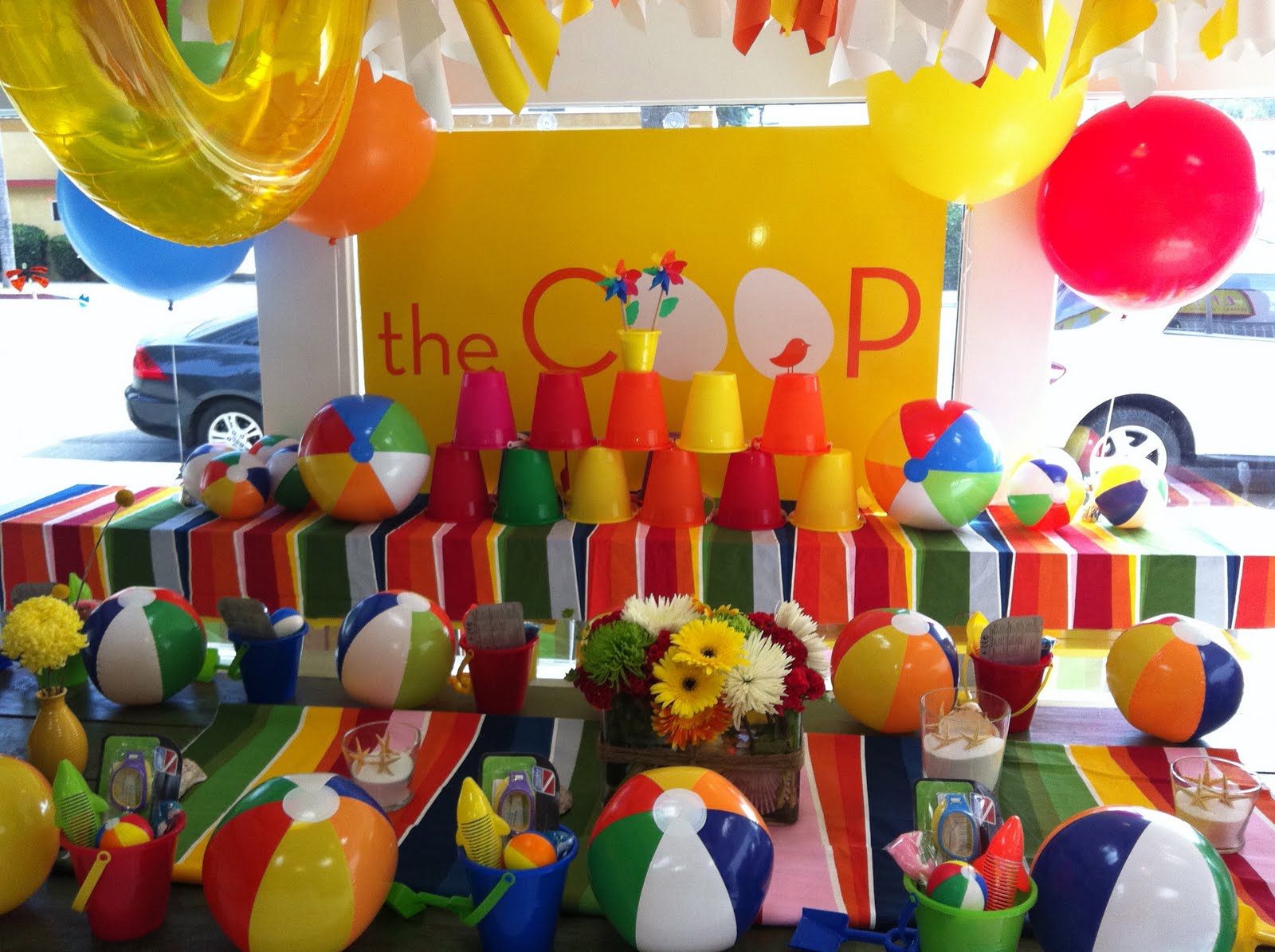 The COOP SUMMER BEACH BALL PARTY 