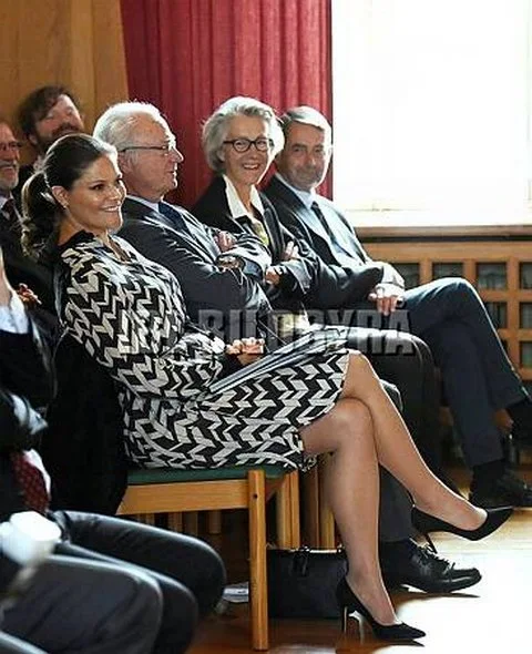 Crown Princess Victoria of Sweden attended the World Wide Fund (WWF) for Nature’s autumn meeting held at the Ulriksdal in Stockholm
