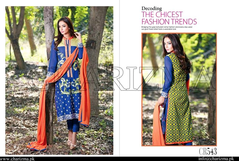 Charizma Range Vol-1 Summer 2015 - Embroidered Swiss Voil And Lawn Collection Charizma Range Vol-1 Summer 2015 - Embroidered Swiss Voil And Lawn Collection
