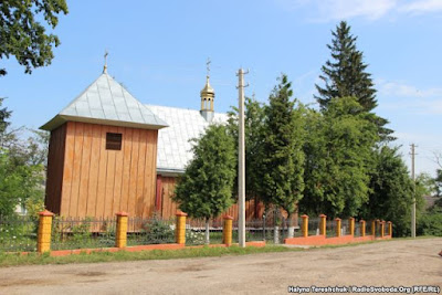 Церква в селі Шептиці, 22 липня 2015 року