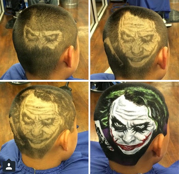 Artist Cuts Hair Into PhotoRealistic Portraits