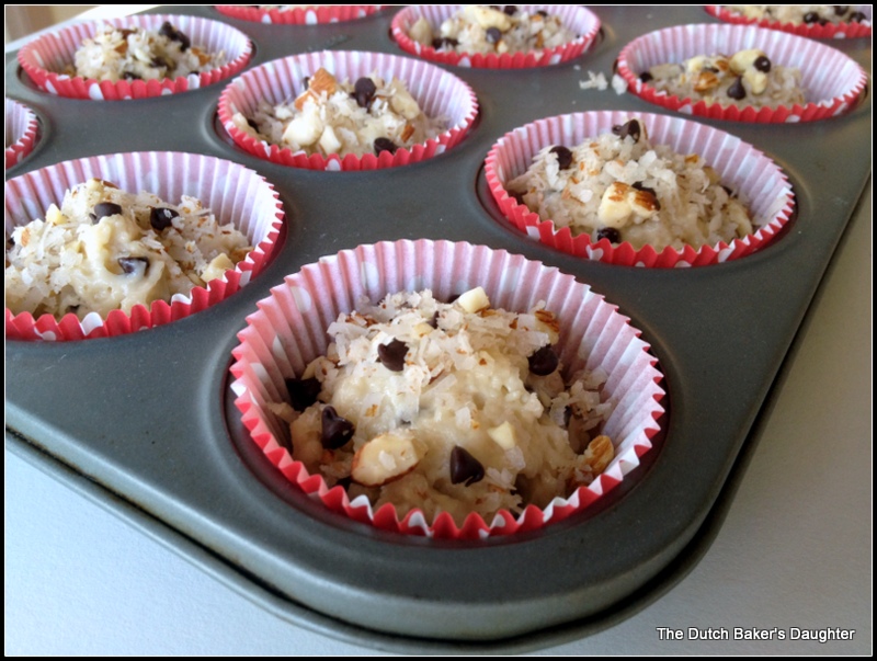 The Dutch Baker's Daughter Almond Joy Muffins
