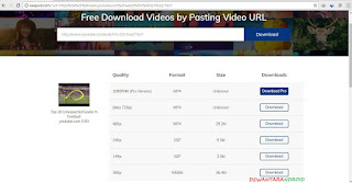 cara mendownload video streaming