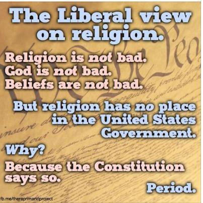 jobsanger: Liberals On Religion