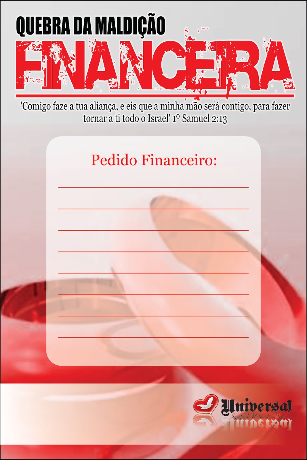 TRABALHO UNIVERSAL FOLHETOS SEGUNDA CONGRESSO EMPRESARIAL