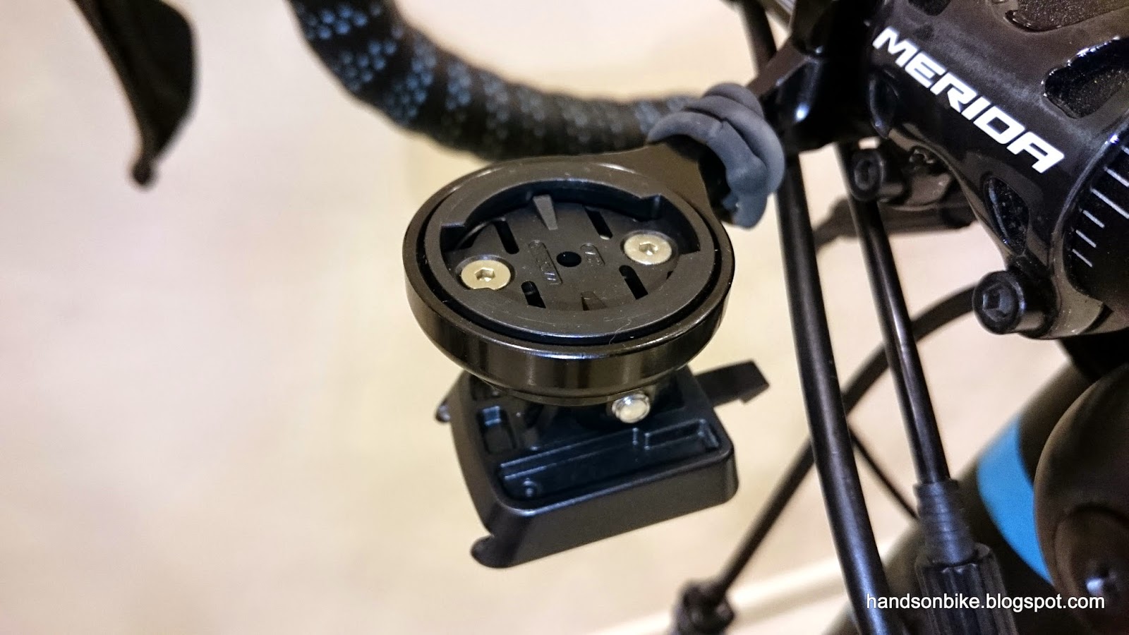 Hands On Bike KEdge Aero Garmin & Camera Combo Mount