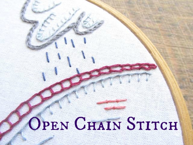 SweaterDoll - Allison Dey: Lavender Fields Pattern and Open Chain Stitch  Tutorial