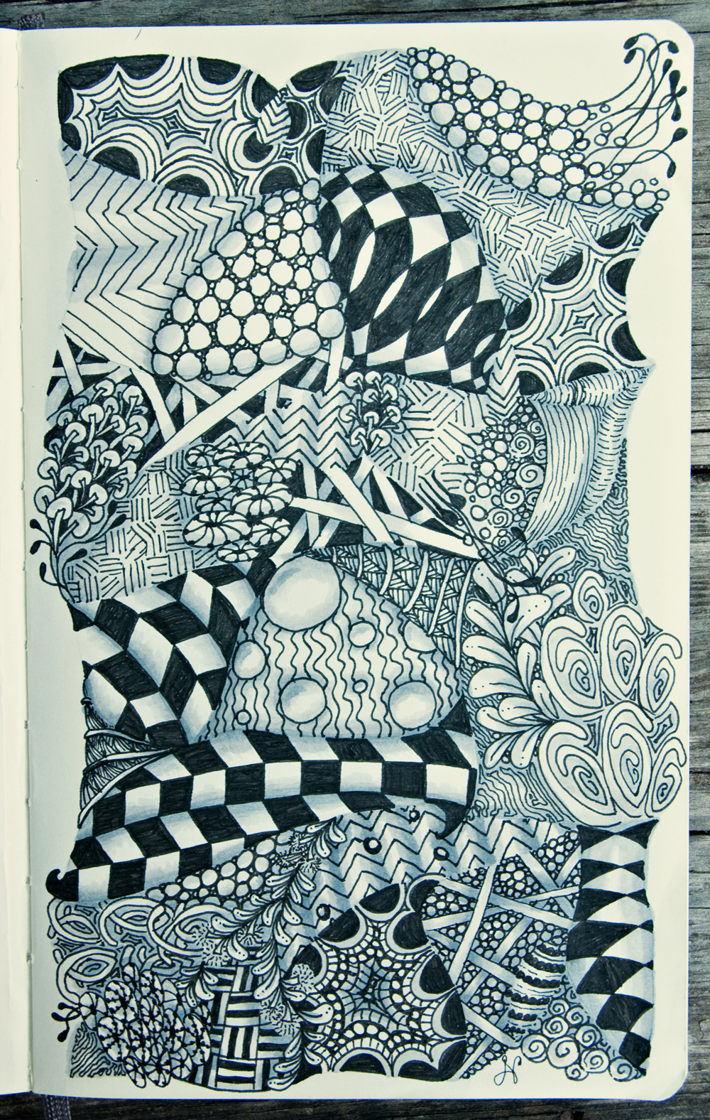 Life is a Beautiful Place to Be: The Art of the Zentangle