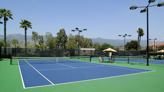 Sân tennis tại Chung cư FLC Star Tower