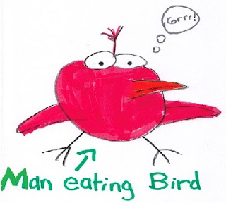 CRACK YOU WHIP: Man-eating Birds