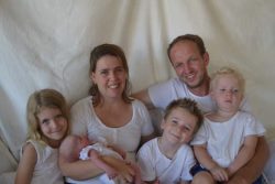 Paalman family: Carl, Ilne, Rashelle,Tim, Simon and Isabel