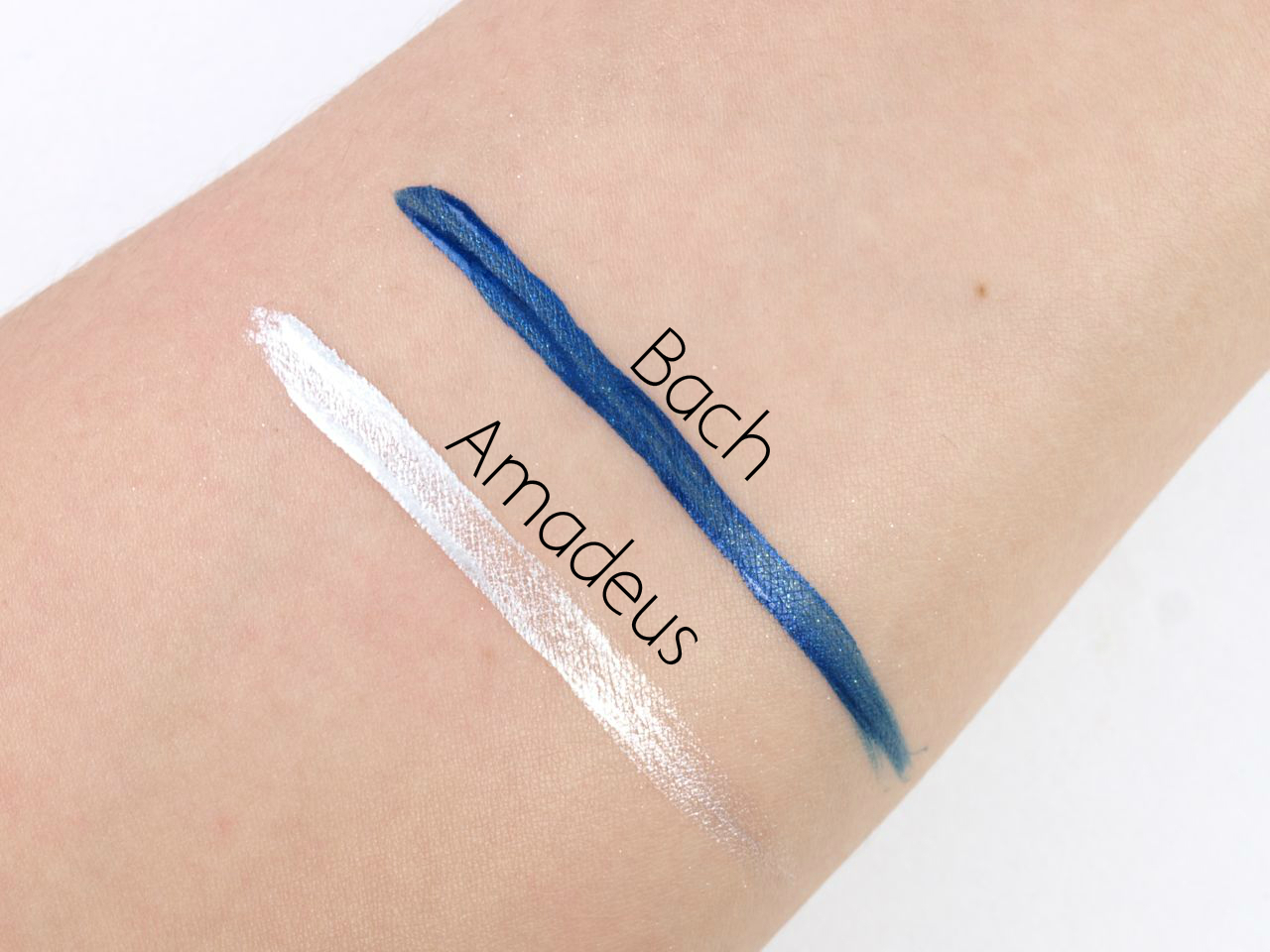 Kat Von D Lightning Liner Metallic Eyeliner in "Bach" & "Amadeus": Review and Swatches