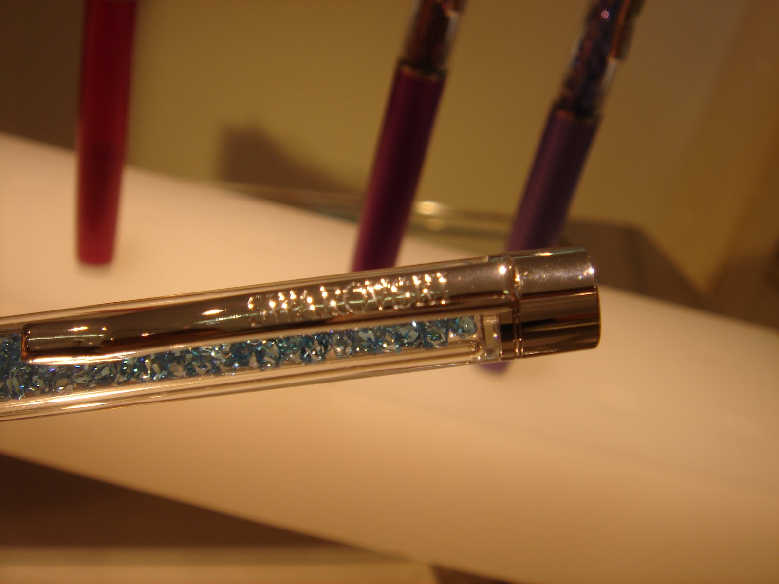 Swarovski's Sparkling Jewel Pens Tina Villa