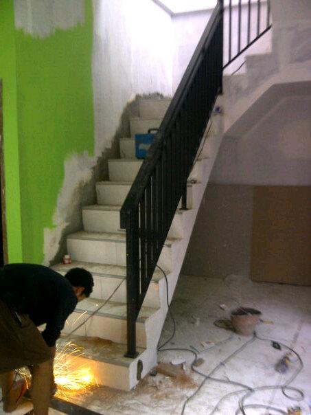 Jenis Material Railing Pada Tangga