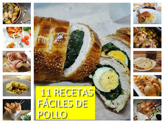 11 recetas fáciles de pollo