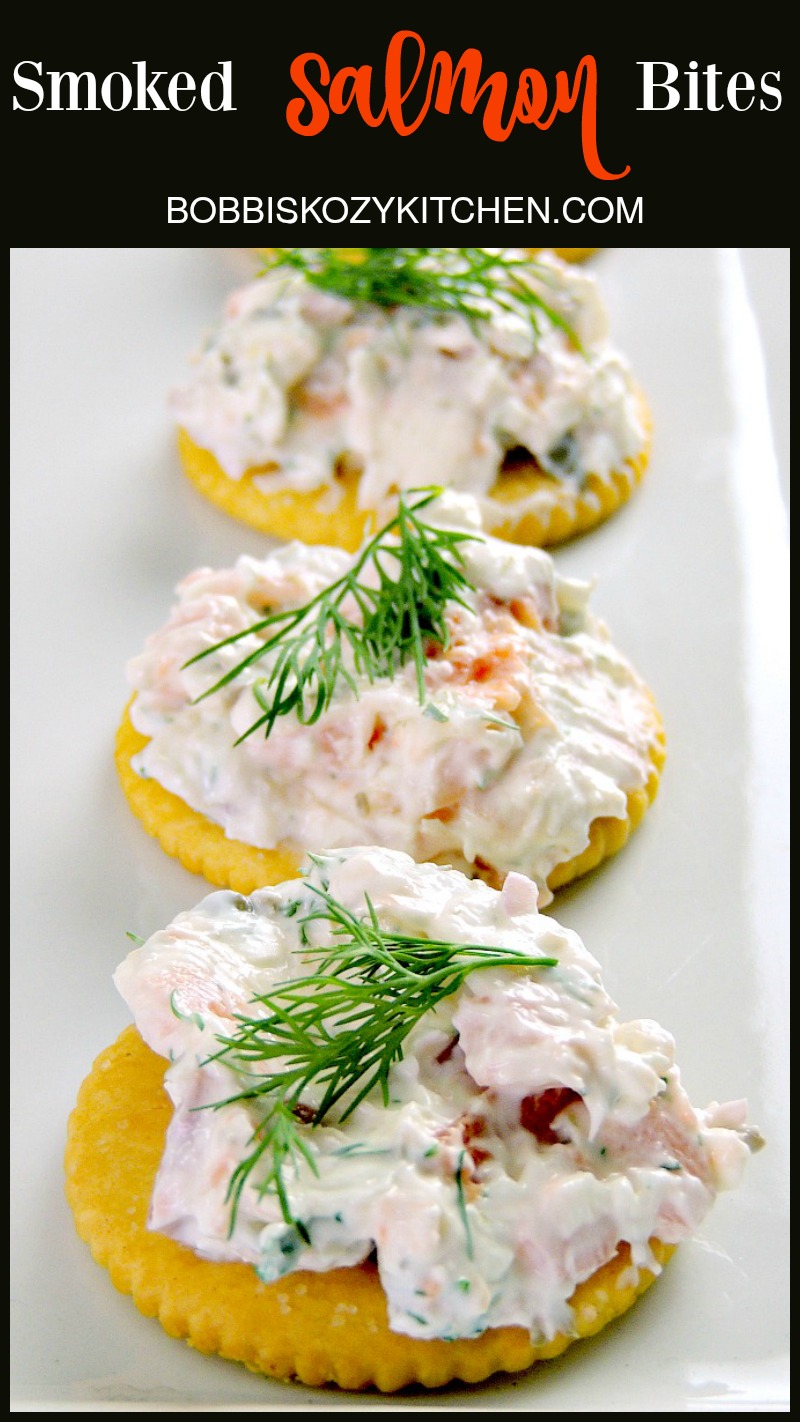 Smoked Salmon Bites Bobbi's Kozy Kitchen