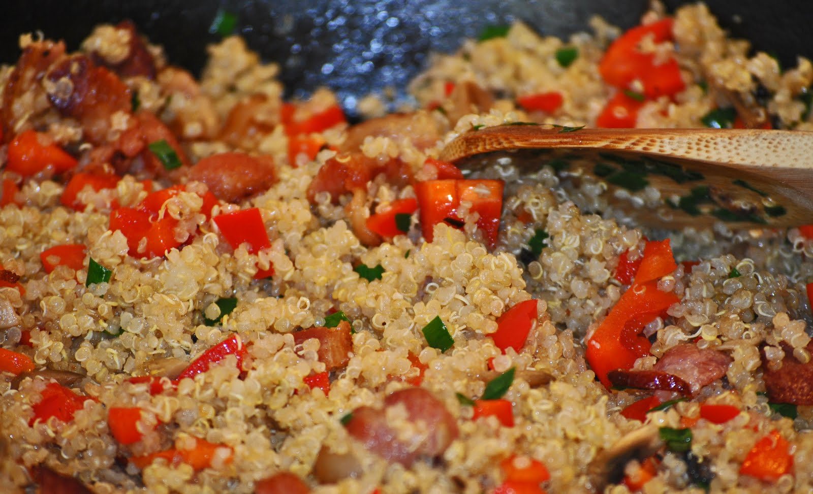 The Hypothyroid Experiment Bacon Quinoa Salad