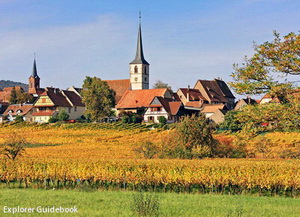 Tempat wisata terkenal di Perancis mittelbergheim beautiful village in france