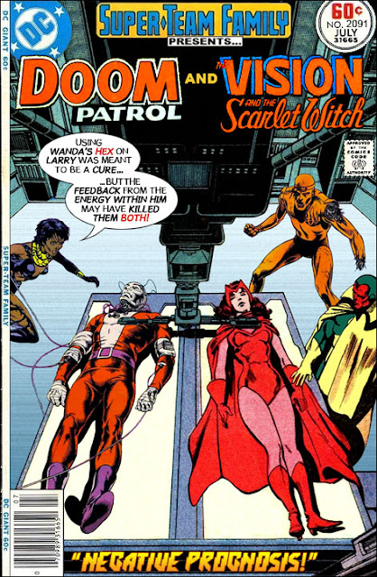 Super-Team Family: Doom Patrol & Vision & the Scarlet Witch 03-January-2018 Cover