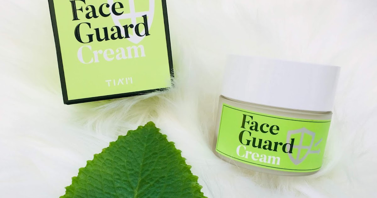 Korean Delicious Cosmetics skincare reviews TIAM FACE GUARD CREAM REVIEW