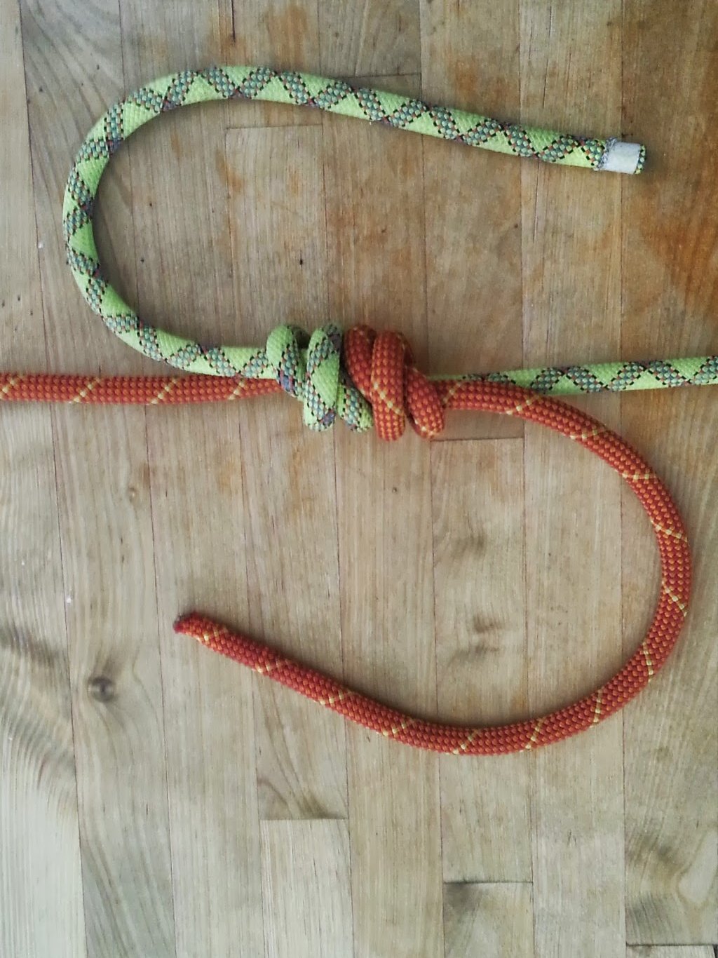 Bigfoot Mountain Guides Saturday Night Live Clinic Recap Knots for Joining Rope and Webbing