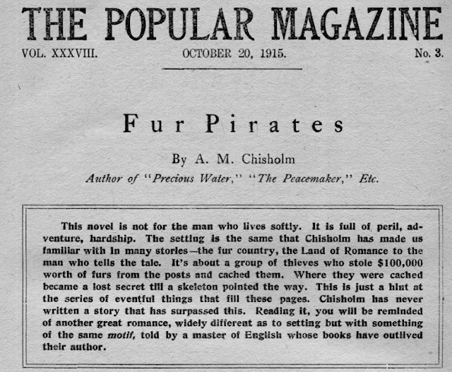Introduction to Pirates of the Pines, from the editor of the Popular Magazine