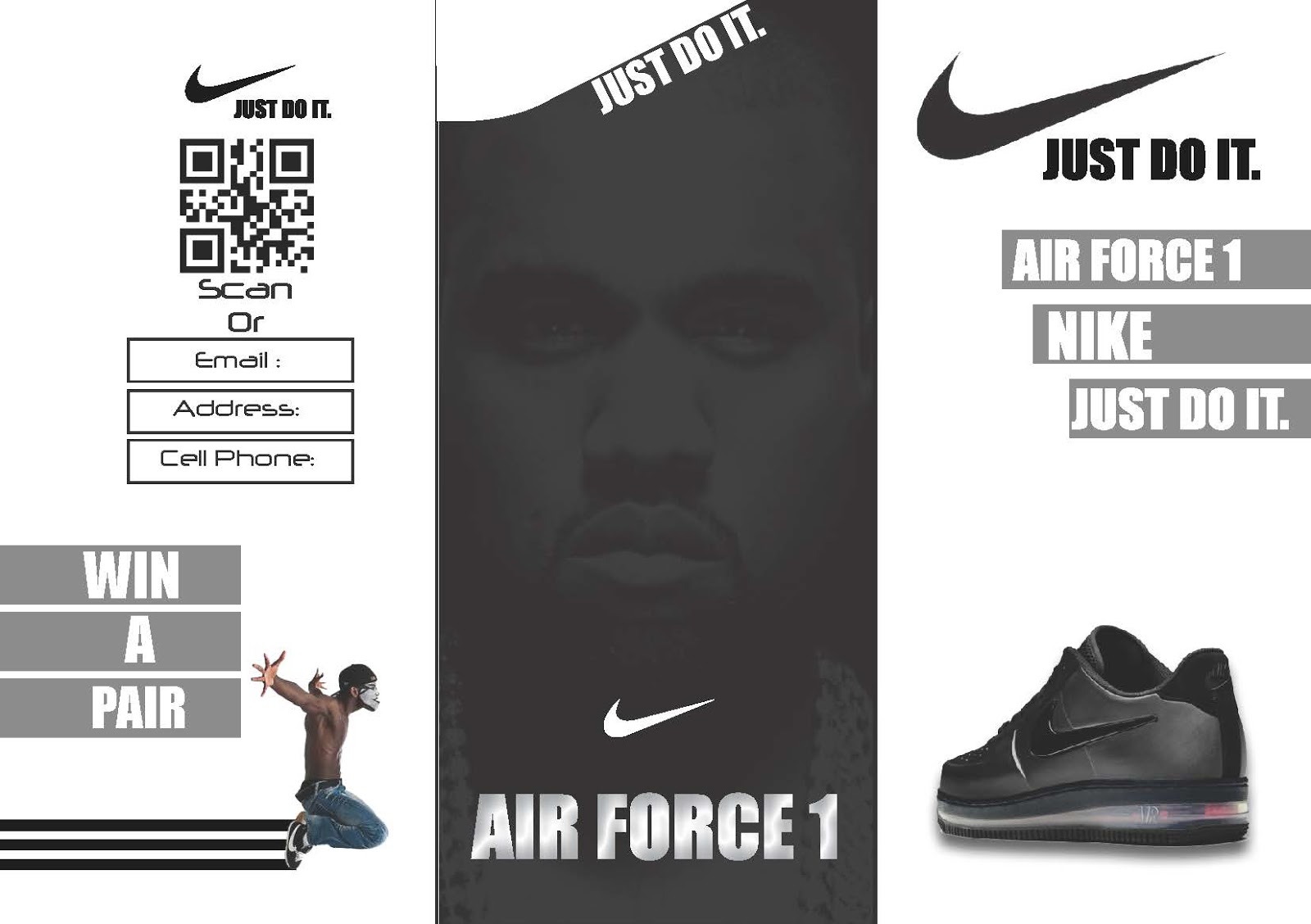 Twala Ink designs Nike Promo Flyer