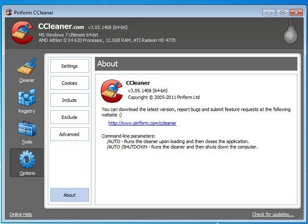 ccleaner disappeared windows 10