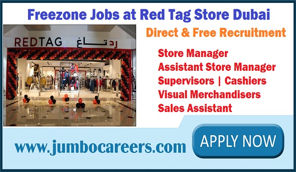 freezone jobs at red