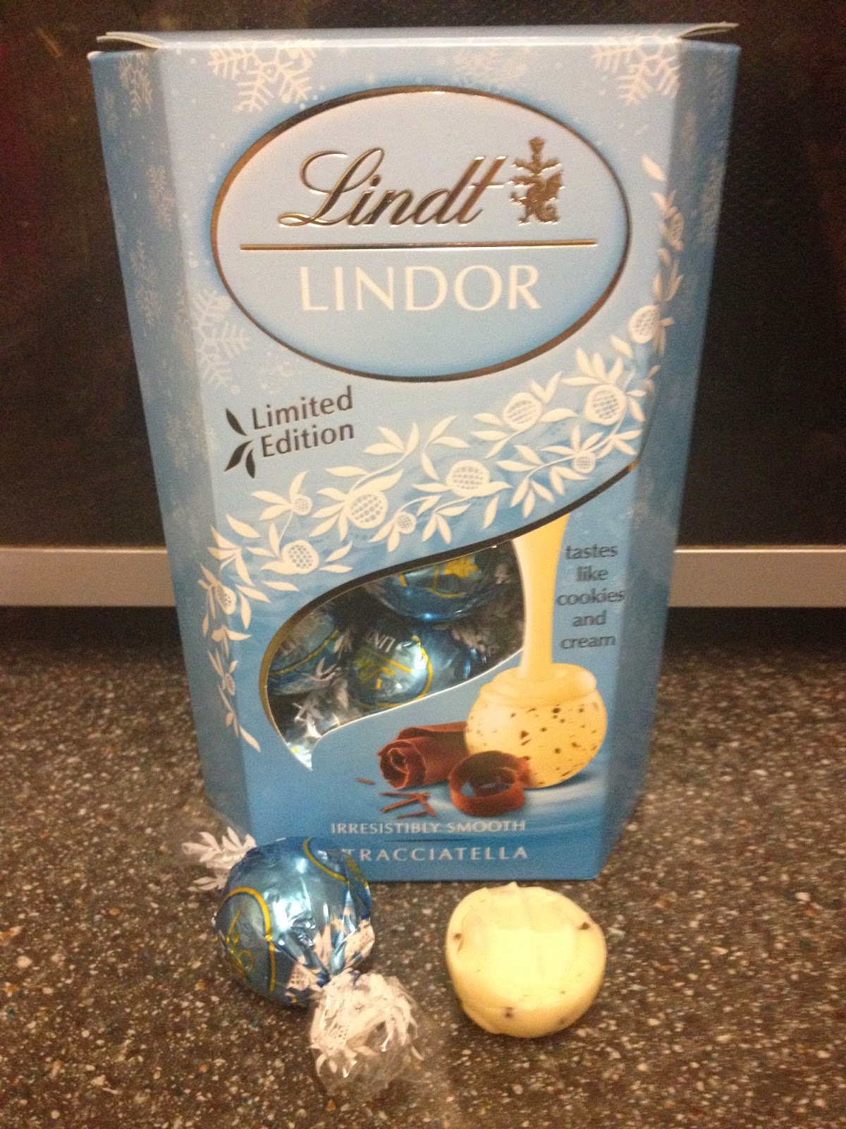 A Review A Day Today's Review Lindt Lindor Stracciatella Truffles