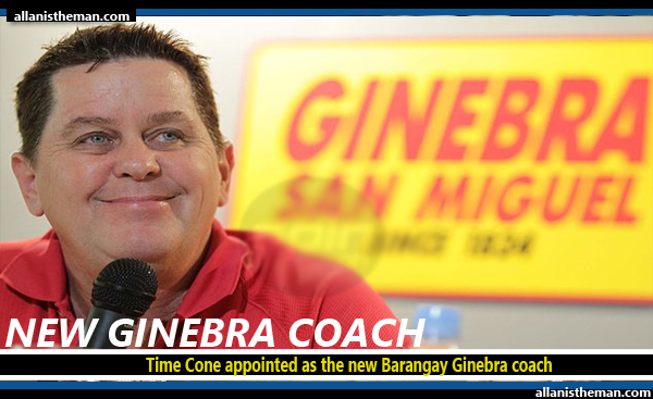 Tim Cone is new Barangay Ginebra coach: report