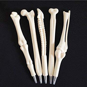 alt="amazon,weird,crazy products,weird products,retail,online shopping,bone shaped pens"