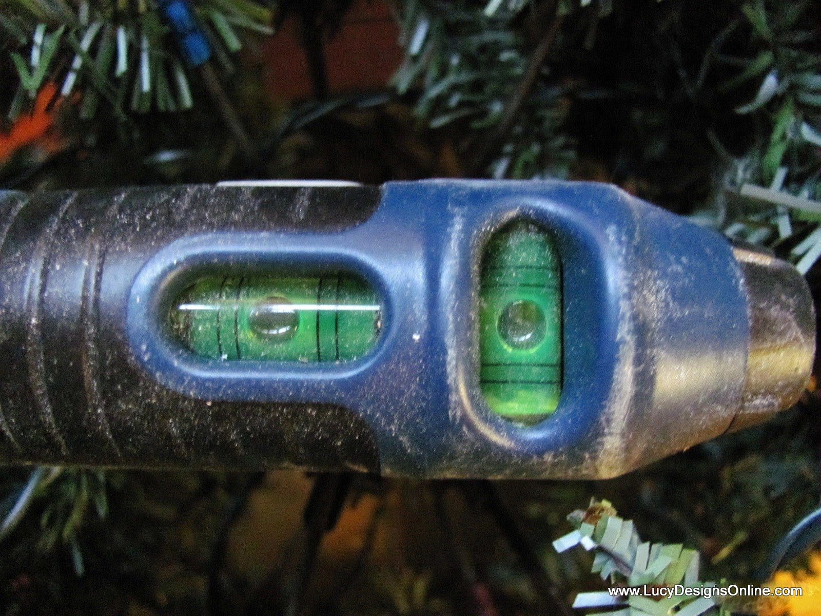 Artificial Christmas Tree in a Planter Pot DIY Lucy Designs