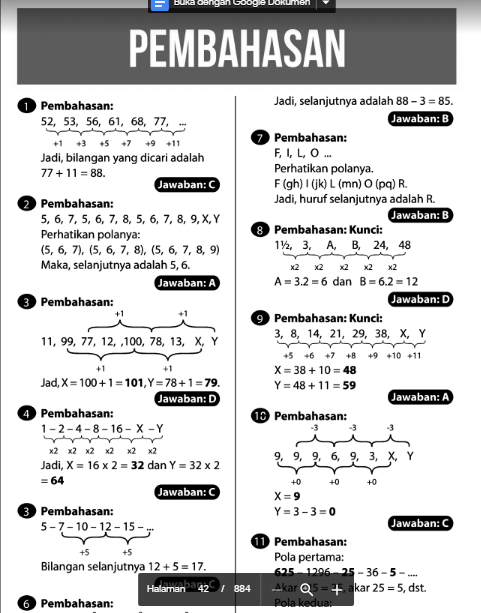 36+ Soal &amp; Kunci Jawaban Tes Cpns 2019 Pdf PNG