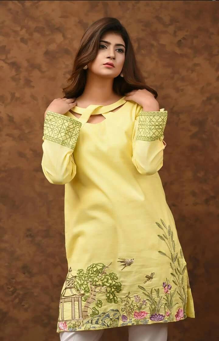 Kurti Designs Ladies Frock Style 2019 Kurta Latest Ladies Frock