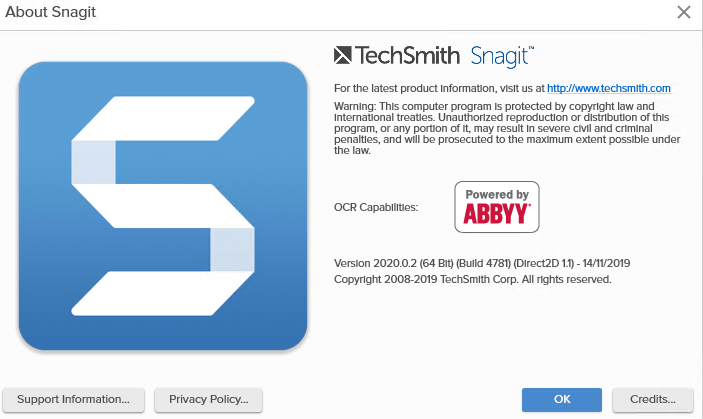 techsmith snagit stamps