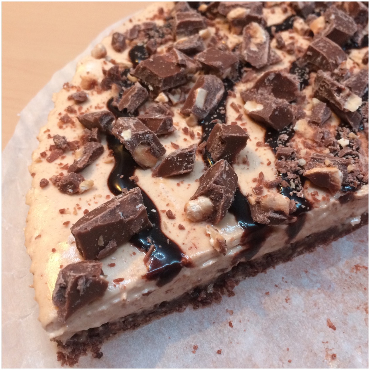 ApfelStrudel Kuchen Peanut Butter Yogurt Pie