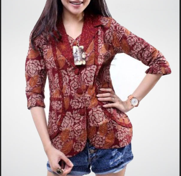 Info Top 55+ Model Baju Batik Wanita Modern Yang Keren