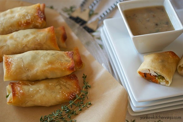 poutine spring rolls - a unique appetizer or light meal