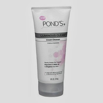 ponds luminous cream cleanser