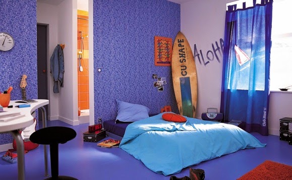 Dormitorios tema surf - Ideas para decorar dormitorios