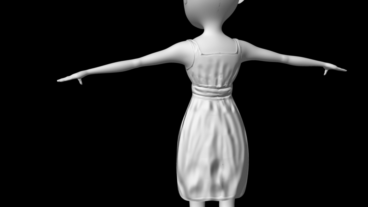 how to make dress zbrush