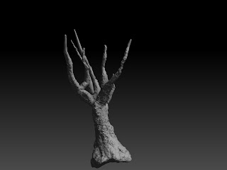 Game Assets Development: Assignment 11 A Tree Model created from zspheres