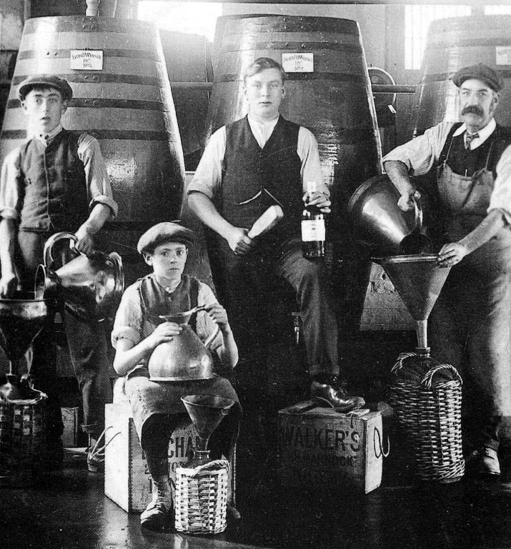 Tour Scotland Old Photograph Cardhu Whisky Distillery Speyside Scotland