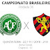 Confronto direto contra o rebaixamento: Sport joga contra a Chapecoense hoje pela 36ª rodada do Brasileirão.